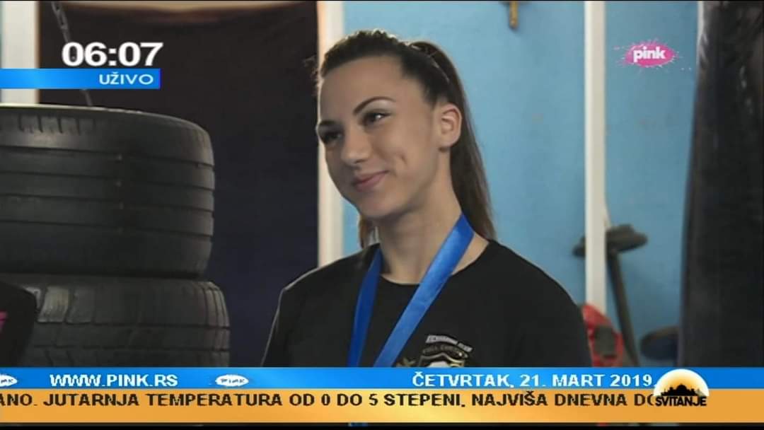 TV Pink u poseti Full Kontakt Beograd.